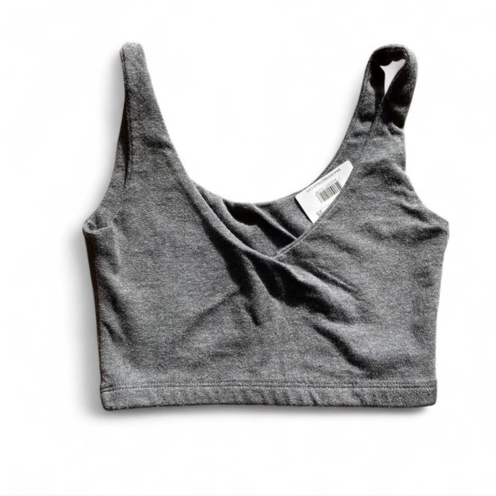 Brandy Melville Charcoal Gray Lydia Tank